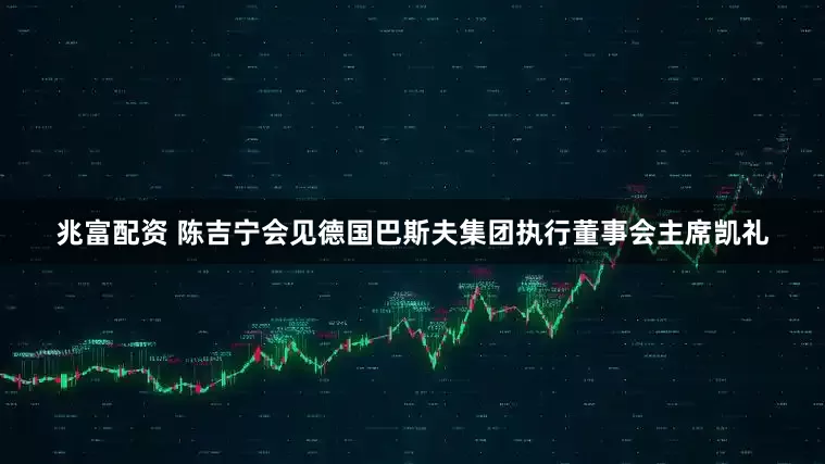 兆富配资 陈吉宁会见德国巴斯夫集团执行董事会主席凯礼